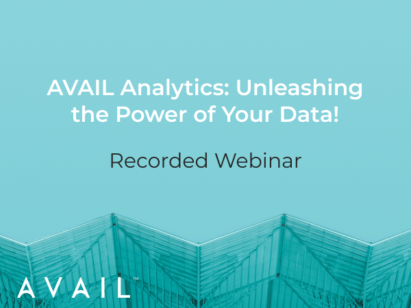 AVAIL Analytics recorded webinar