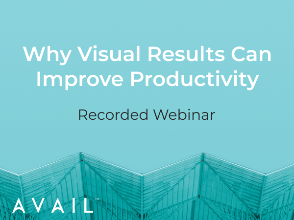 Why Visual Results Can Improve Productivity